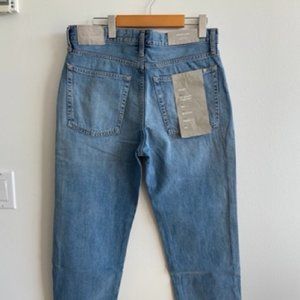 Everlane The Summer Slouch Jeans in Blue Shadow, Size 28